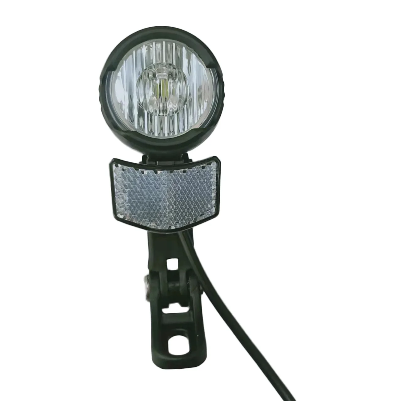 Super bright electric bicycle  headlight lithium electric bicycle LED headlight horn two in one strong light 6V-48V universal