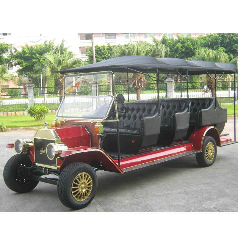 Электрический Мощный классический винтажный автомобиль, аренда достопримечательностей