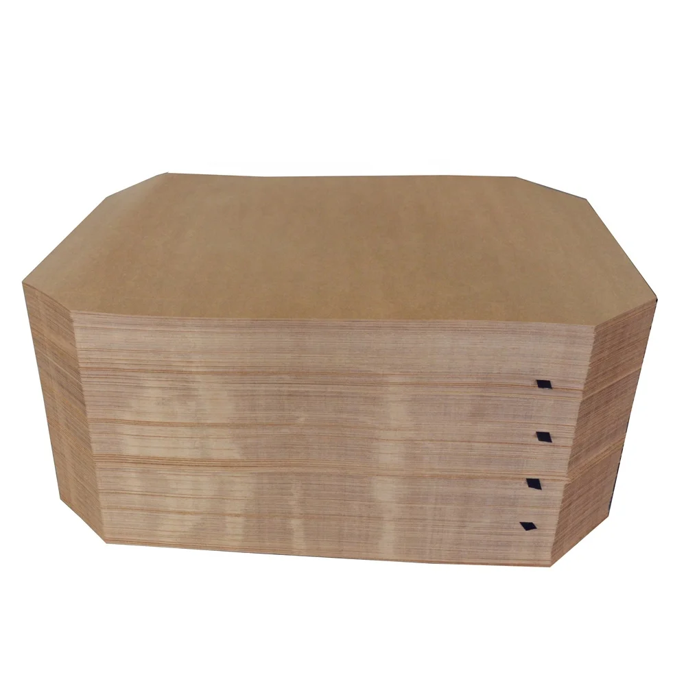 Factory 0.6mm-1.5mm eco-friendly Size-customized Kraft Paper Slip Sheet Pallet with 300-1500kg Load Capacity for Transportation