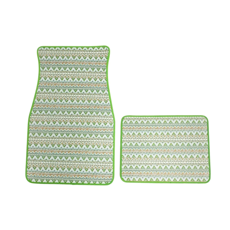 2024 Factory custom auto parts Neoprene car foot mat 2 pieces with all-weather comfort car foot mat