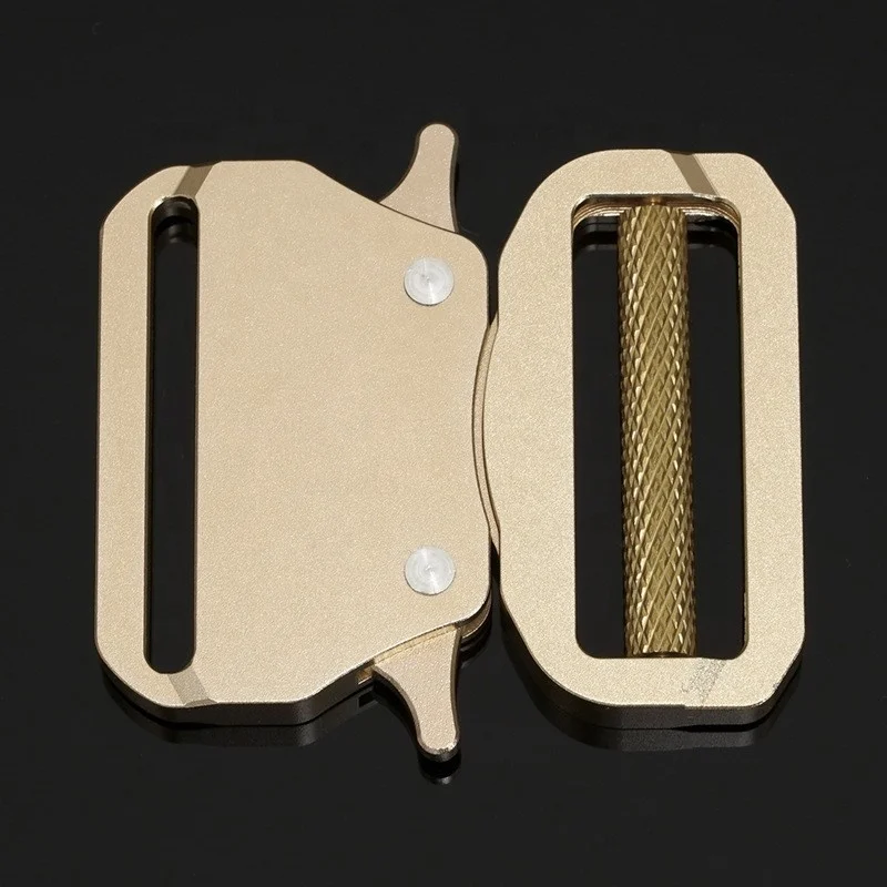 39mm Custom Buckle Shoulder Strap Buckle Bag Handles Dog Harness Collar Accessories Quick Release Tactical Metal Buckle