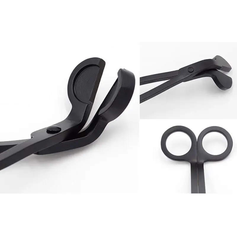 Multi Color Selection Stainless Steel Candle Wick Cutting Aromatherapy Candle Extinguisher Without Flower Cutting Tool