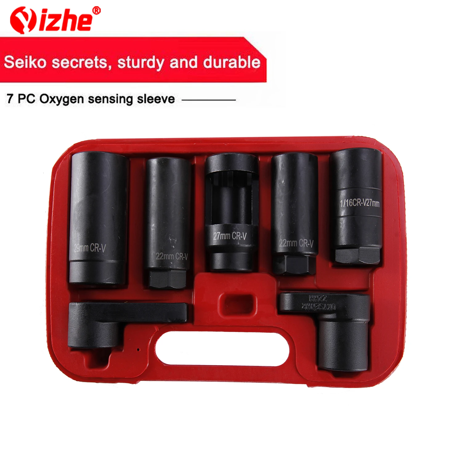 YIZHE  Good quality factory directly auto repair tools 7pcs oxygen sensor switch socket  sensor socket