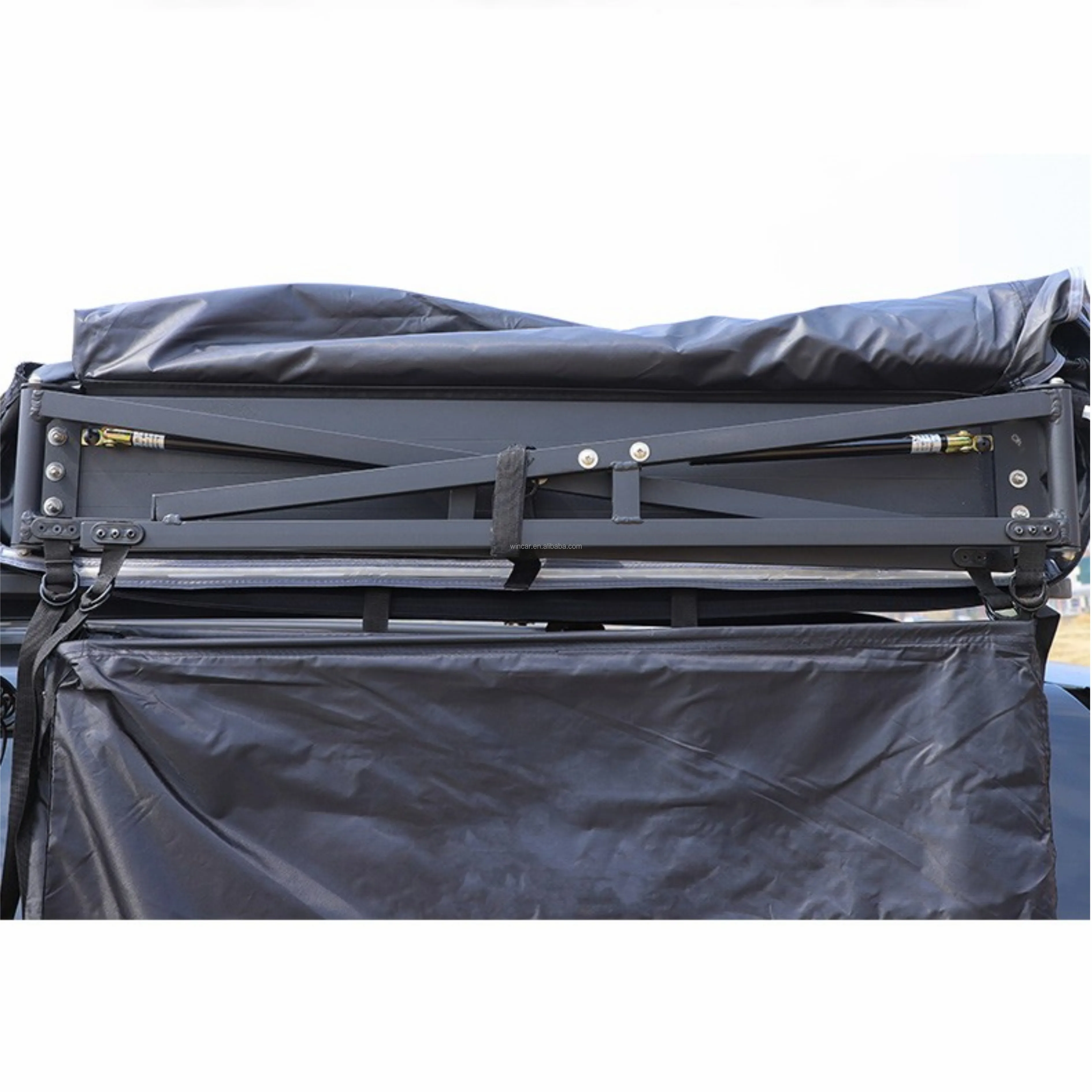 4x4 Camping accessories Shower Changing Room Toilet Bathing Tent Privacy  Car Side Shower Awning Tent With LED Strip Light