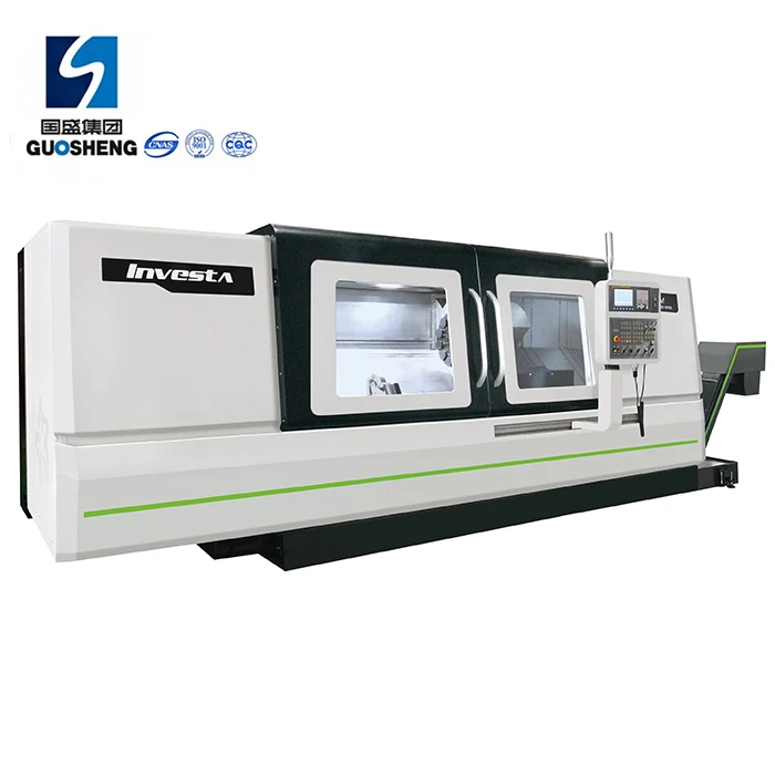 Токарный станок с ЧПУ линейной направляющей ивысокой производительности с наклонной кроватью