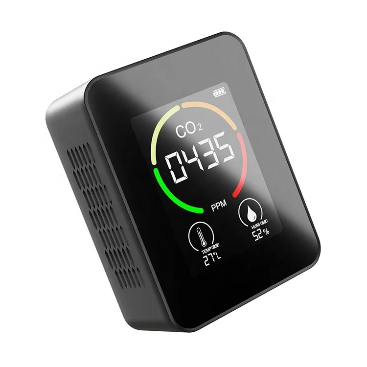 Air Monitor CO2 Carbon Dioxide Detector Greenhouse Warehouse Air Quality Temperature Humidity Monitor Fast Measurement Meter