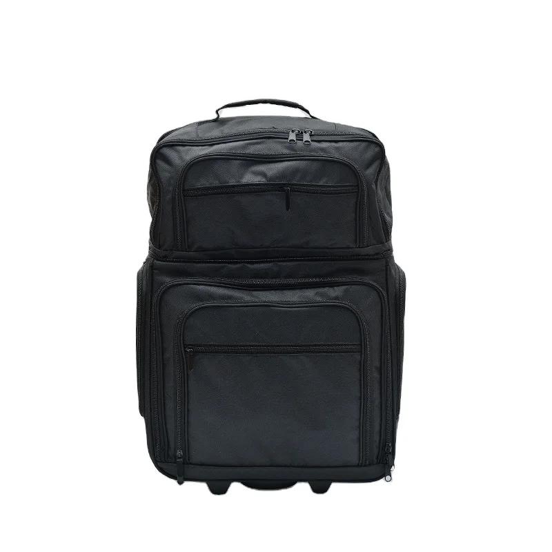 New style printed travel luggage 2 spinner wheels suitcase carry-on set luggage travel bags