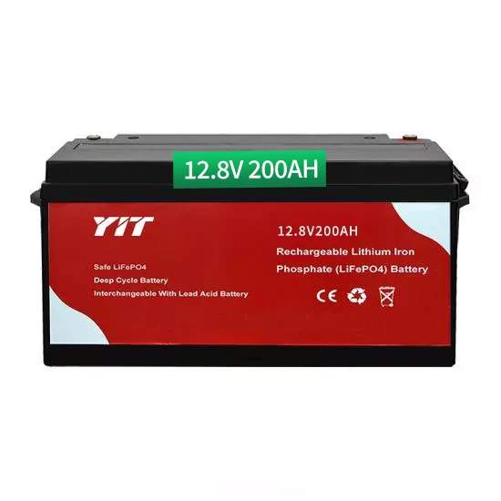 YIT 12V200Ah Lithium Ion Solar Batteries Lto 12.8V Lifepo4 Battery 12V 200Ah Power Station Energy Storage Pack