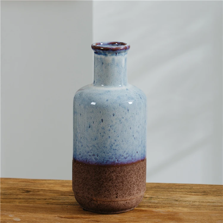 Оптовая продажа, керамическая ваза для цветов ручной работы в Европейском стиле, украшение для дома, фарфоровые вазы