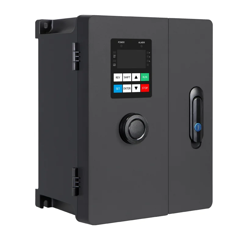 0.75KW 1.5KW 2.2KW 220V 380V 0 setting VFD controller panel ac variable frequency inverter cabinet