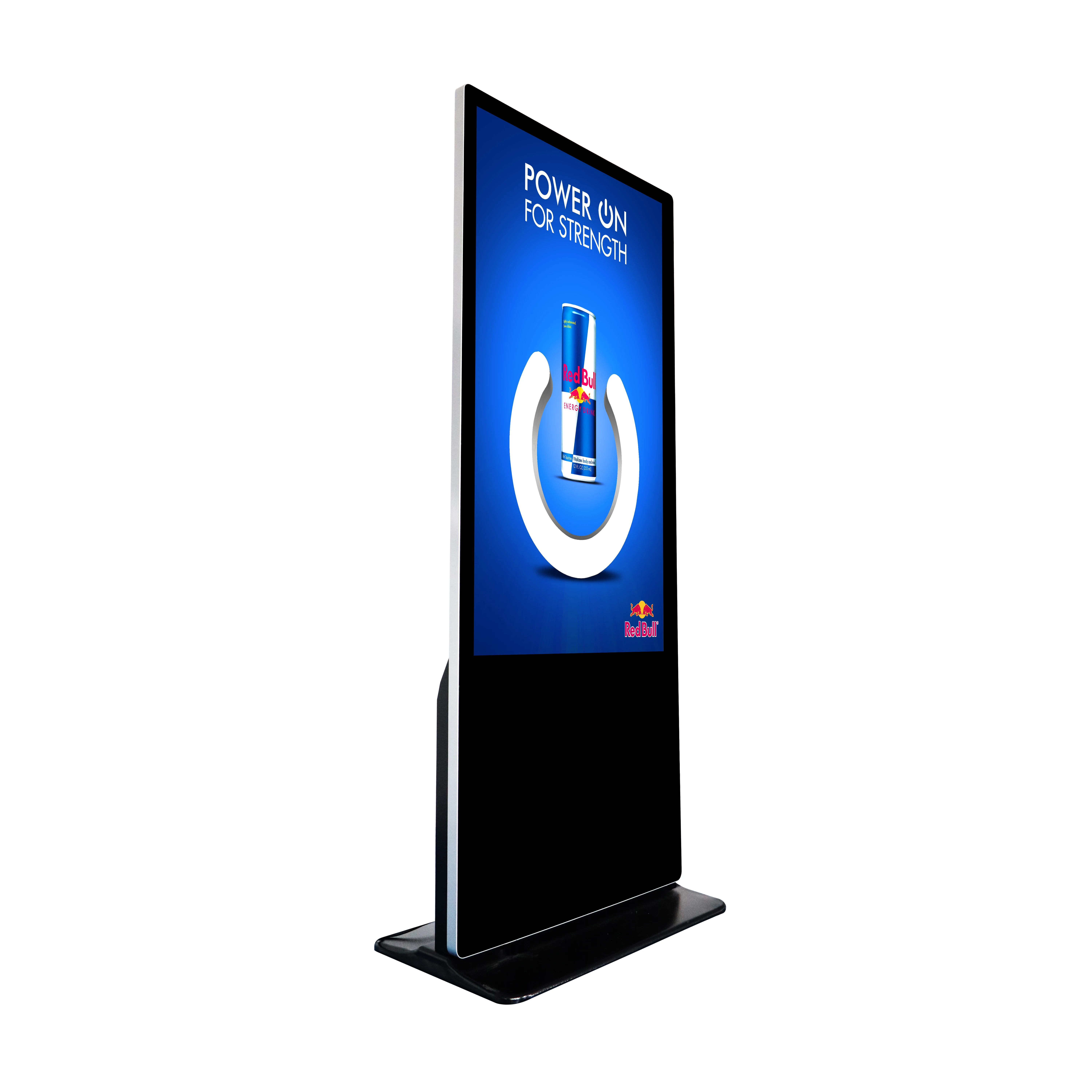 55 Inch Indoor Large Size Floor Standing LCD Advertising Playing Equipment Touch Screen Digital Interactive Kiosk