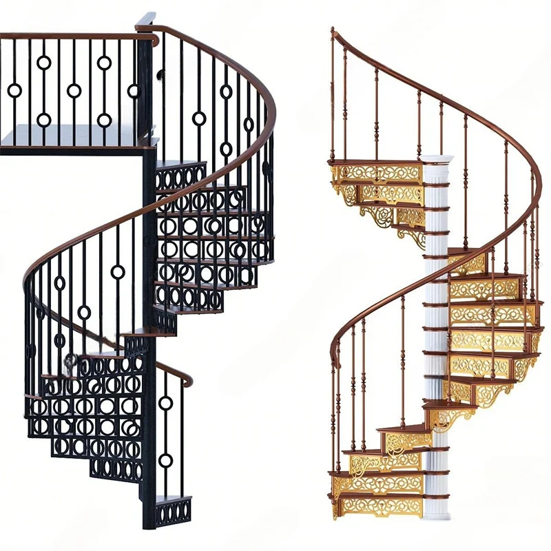 Indoor spiral staircase fashion style for house