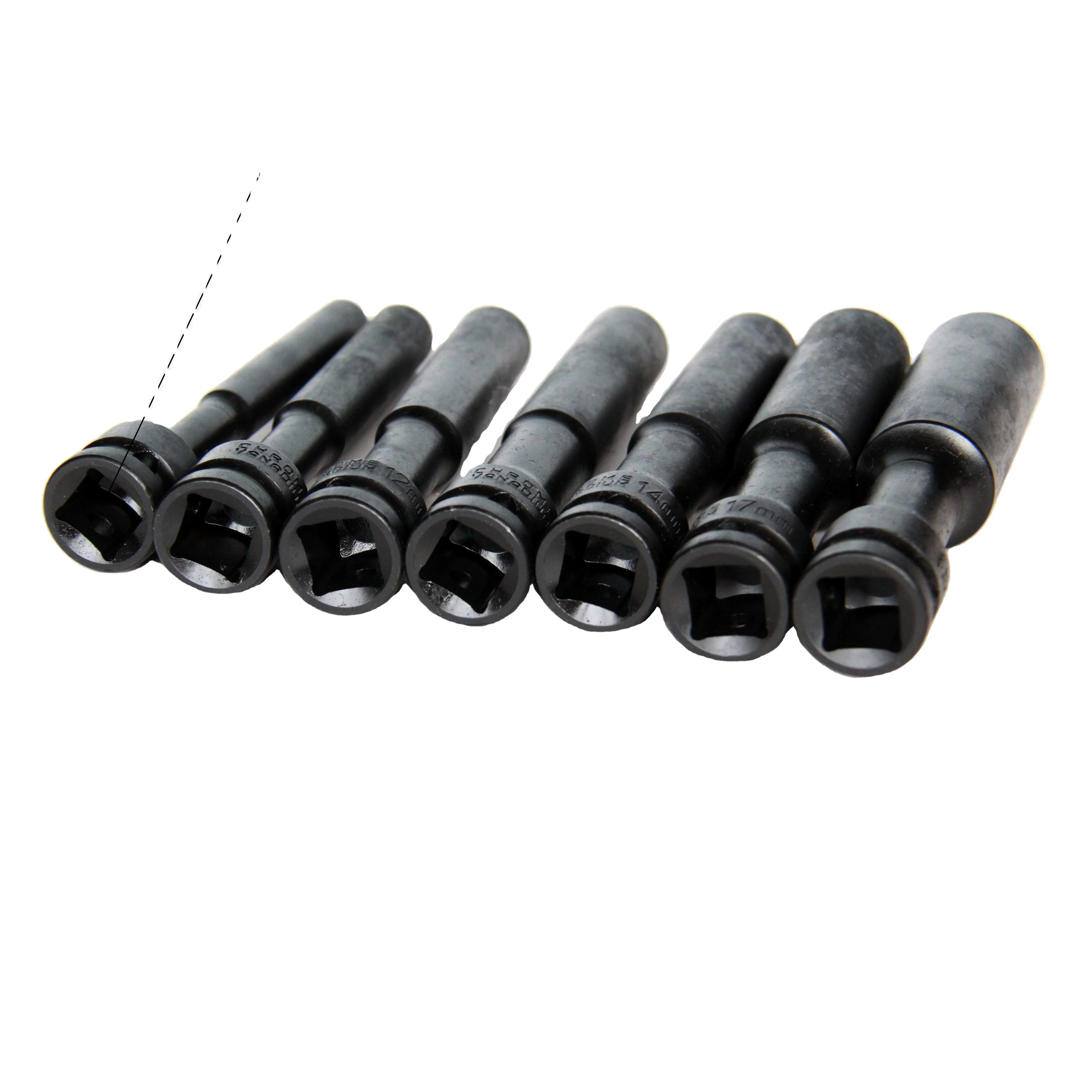 Factory Sell Torsion Impact Socket Set 1/2 Inch Impact Wrench Socket Set