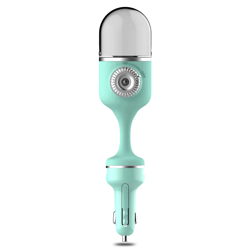 New DC12V 70ML Car Steam Humidifier with  Car Charger USB,Air Purifier Aroma Oil Diffuser Aromatherapy Mist Maker Fogger