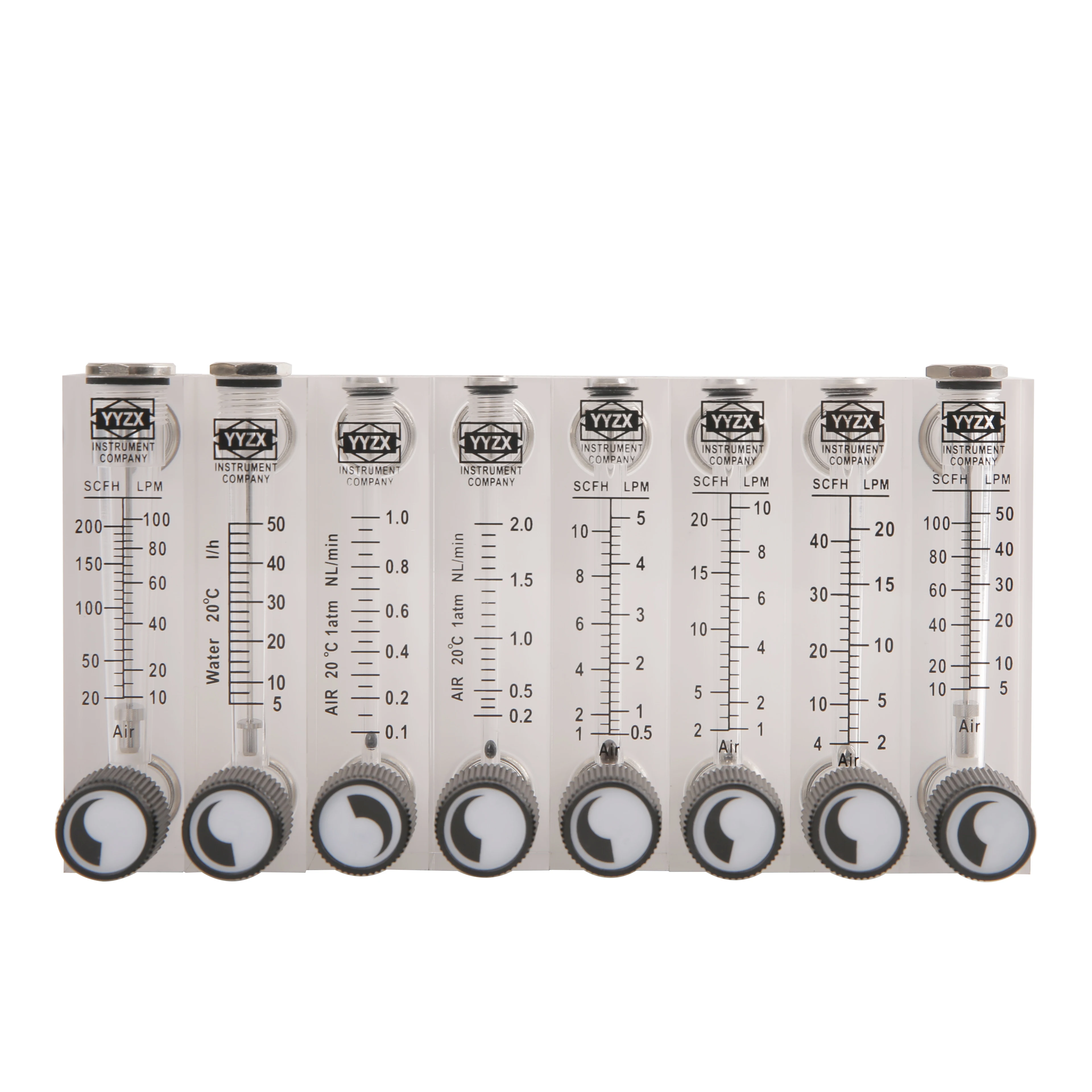 1\/4 1\/8 inch LZM Series Acrylic Panel water air flowmeter