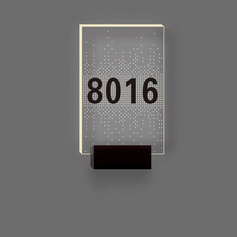 Hotel Doorplate Room Plate house numbers