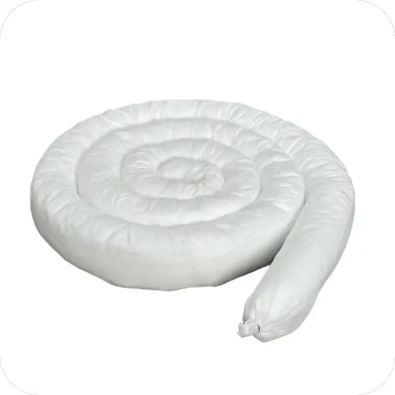 oil  Absorbent  sock chemical absorbing boom spill absorption  line pads sheets suction liquid sock pillow