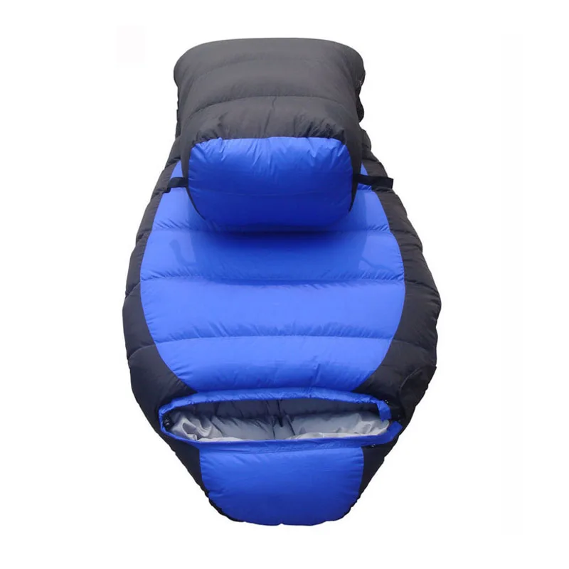 SPTY-020 Мумия спальный мешок для взрослых подходит на холодную погоду, теплые и моющиеся альпинизмом спальный мешок