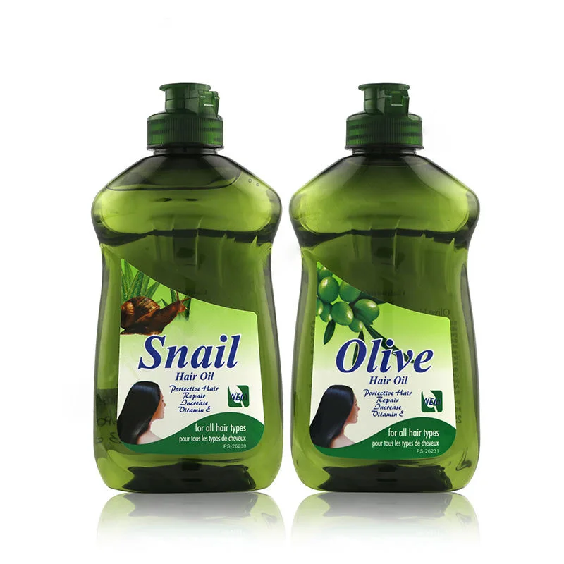 Repair Dry Make Hair Smooth Shiny Private Label Natural Serum Manufacturers Organic Growth Oil Bulk Snail Hair Oil For Hair