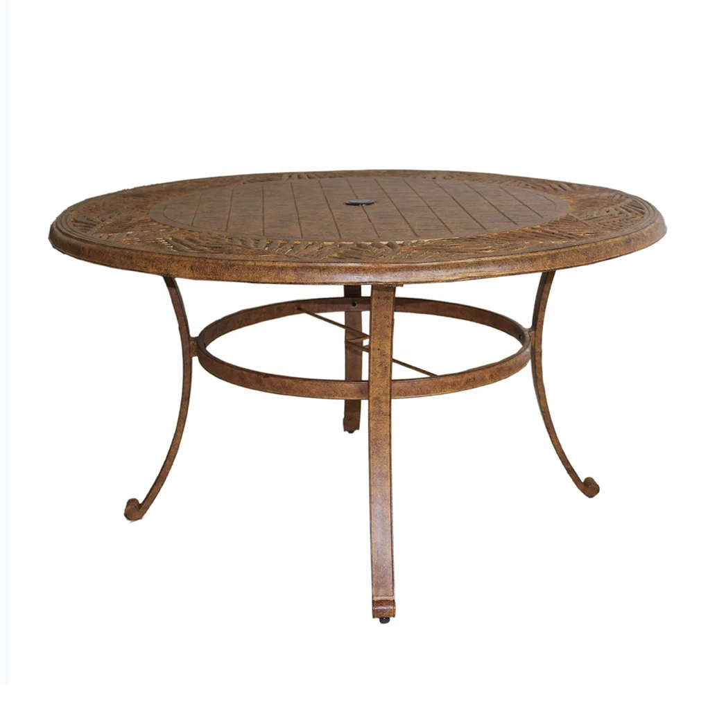 
Wholesale high quality cast aluminum outdoor furniture patio garden dining sets 