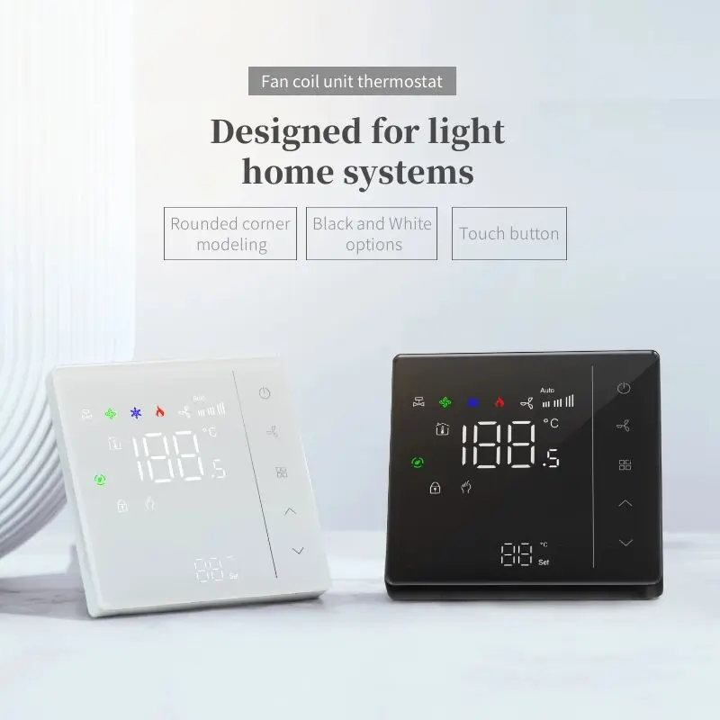 Beca BAC-007 Smart Temperature Module Sensor Dual Relay Output Wifi Wireless Controller for Thermostat Switch for Home Use