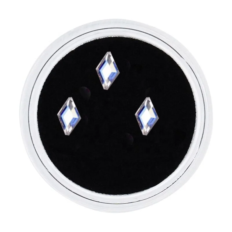 Yantuo Factory Hot Selling Tooth Gems Bling Shaped Crystal Stones Flat-back Non Hot Fix Rhinestone for Tooth High Grade Flatback