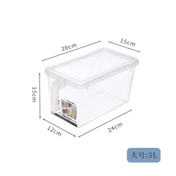 wholesale Plastic Kitchen Fridge Refrigerator Organizer Cabinet Freezer Pantry Storage Container Bins and Boxes with lid