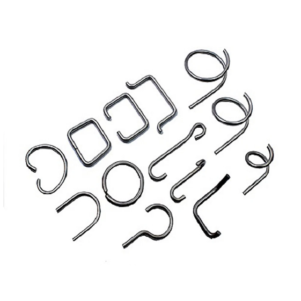 Shaped spring customized wire bending forming welding process u shape metal spring clip