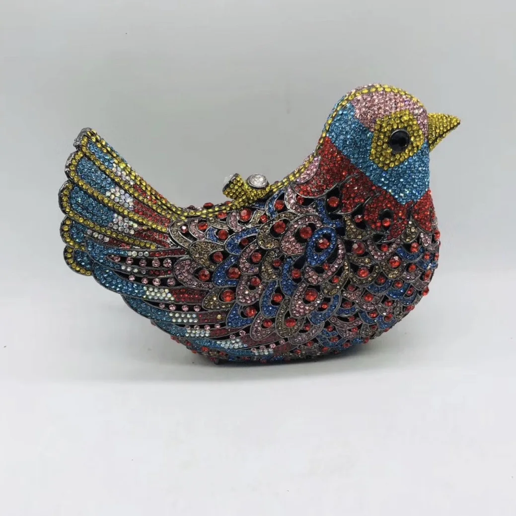 Latest Animal Bird party bags gift ideas acrylic crystal clutch