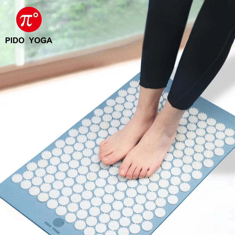 PIDO TPE acupuncture massage mat for Back Pain Relief and Muscle Relaxation