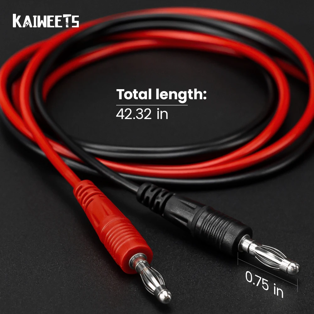 Kaiweets KET012 измерительный Пробник Для мультиметр с Аллигатор плоскогубцы иглы щуп измерительных наконечников