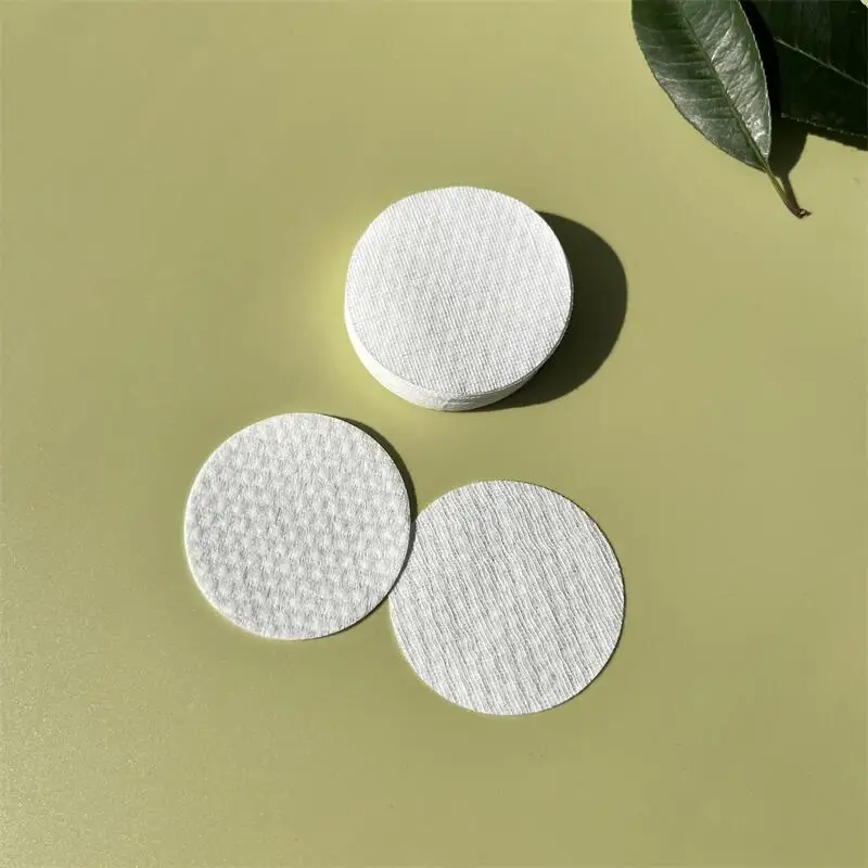 YG38 поставщик косметических двухсторонних марлевых круглых ватных дисков для красоты