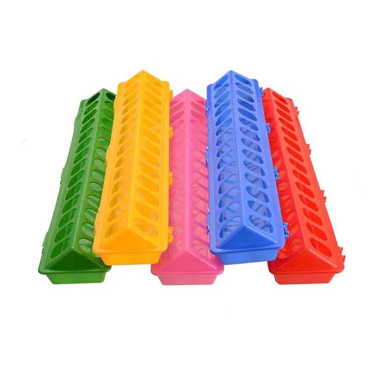 30CM 50CM Plastic Long Feeder for Pigeon Chick 14 holes and 28 holes