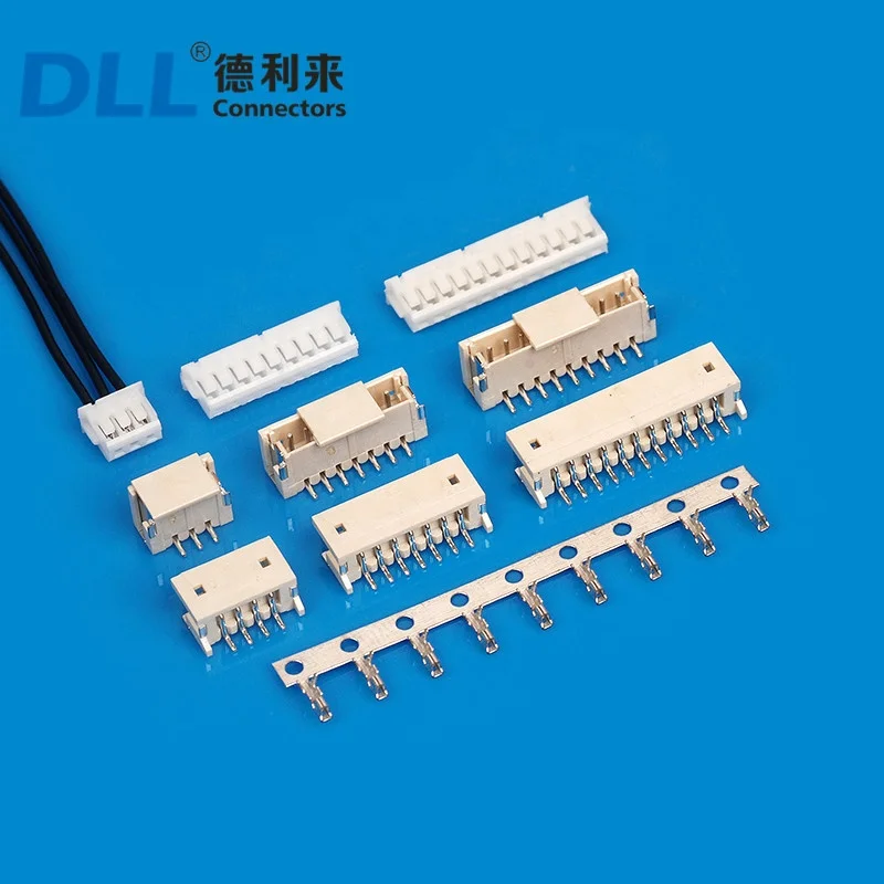 equivalent jst ZH zr 1.5mm b13b-zr panel mount connectors