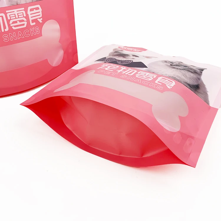Custom large flat bottom royal cat pet food packaging plastic bags for dog food 500g1kg 2.5kg 10kg 15kg 20kg packaging bag