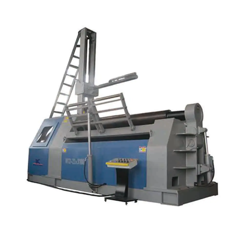 CNC full hydraulic 4 roller sheet roller machine W12-100*3000