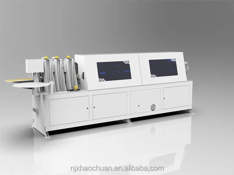 Customized flexible automatic edge bander T type J/C shape edge banding machine 45 degree edge banding machine for cabinet doors
