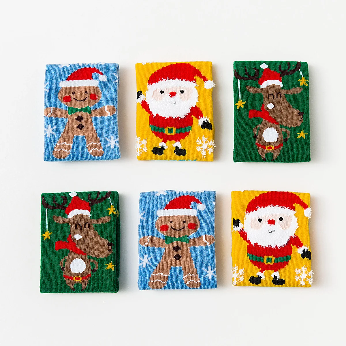 YL winter warm combed cotton baby kids children holiday socks comfortable cute boys girls Christmas gift socks