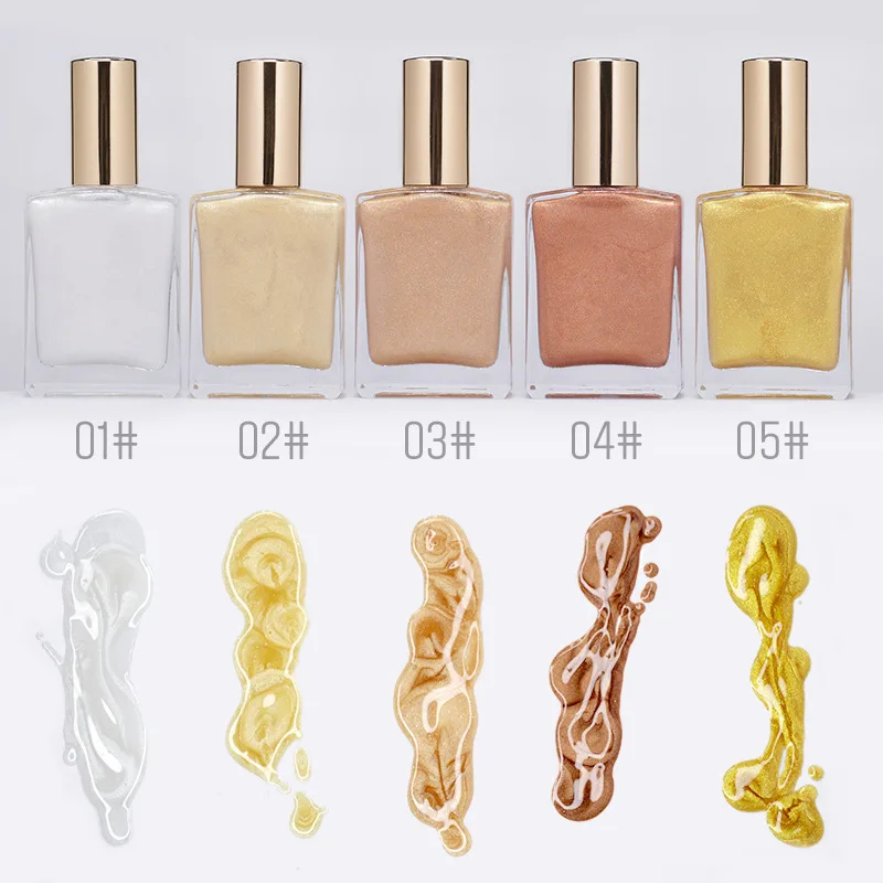 Макияж Born to Glow жидкий осветитель бронзовое мерцающее масло для