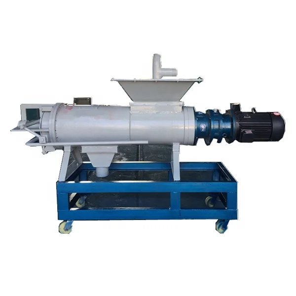 pig manure dewatering machine/vibrating wet and dry separator for pig farms