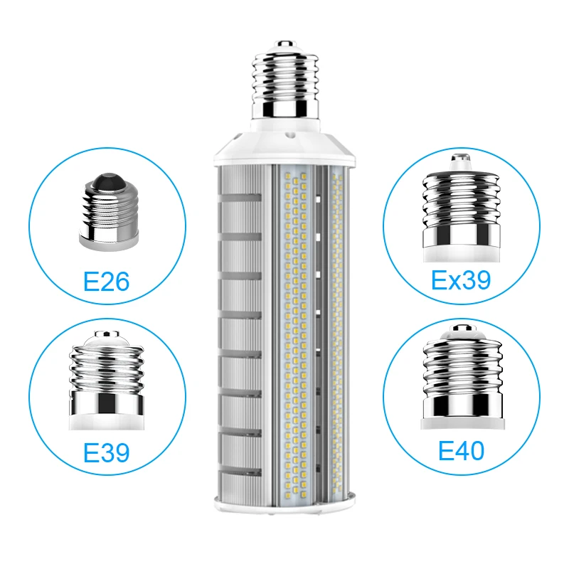 Good quality led bulb e27 street light bulb adjustable power, adjustable color temperature 20w corn cob led bulb
