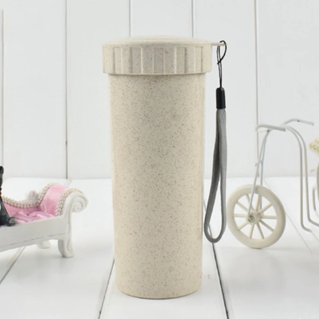  Бесплатный образец экологически чистые кофейные чашки хорошего качества с индивидуальным логотипом многоразовая кружка для воды из пшеничной соломы молока портативная