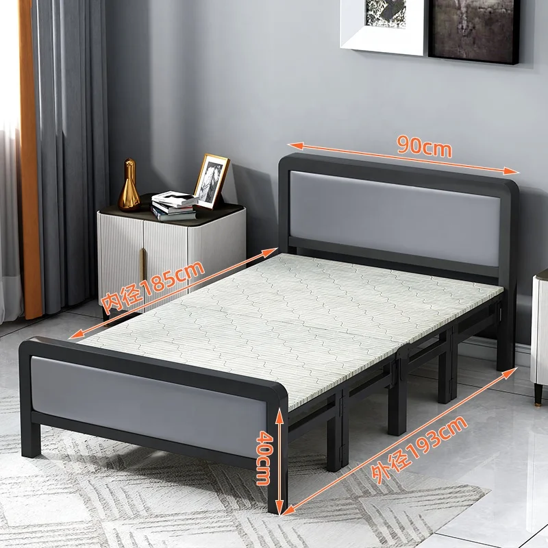 YOUTAI hot Wholesale rollaway bed folding bed single  home wooden board simple foldable bed