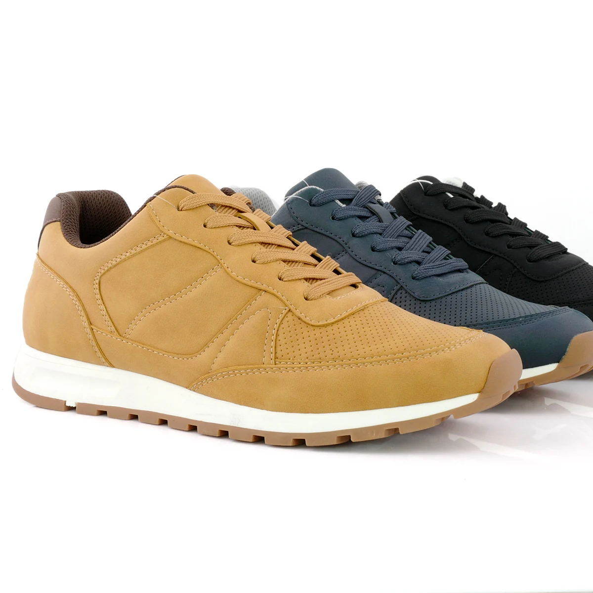 Мужские кожаные кроссовки Baolite с модной обувью с ногами, мужская обувь