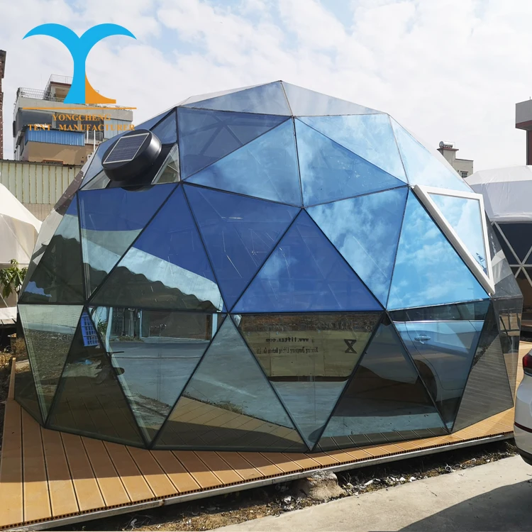 Стеклянная купольная палатка igloo 5 м стеклянная корпус из алюминиевого сплава сборные дома