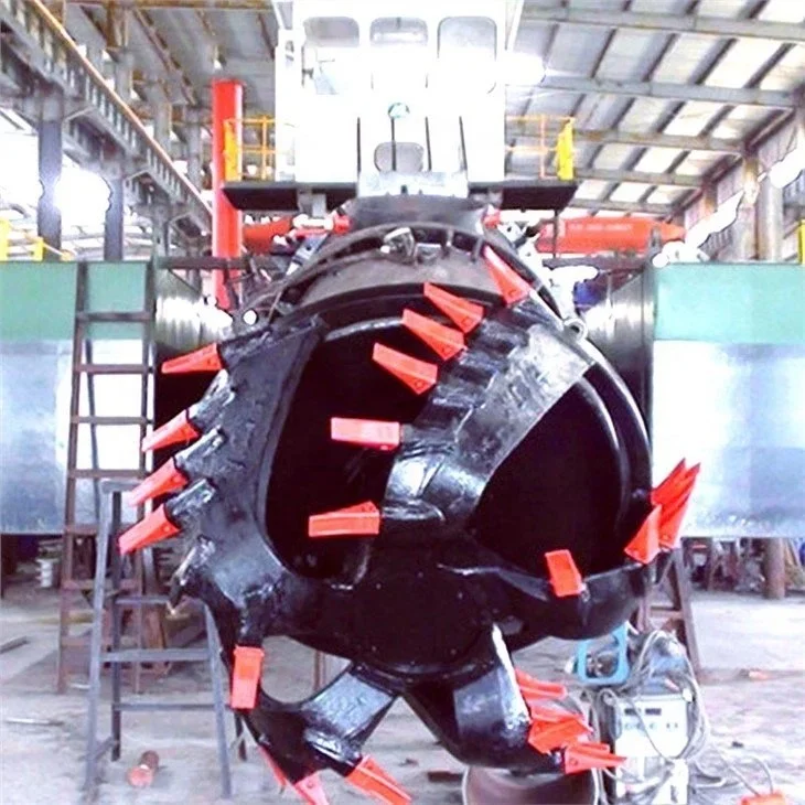 TRODAT Dredging Cutter Head Drive System for Dredger with Hydraulic Motor,Toothed Coupling, Drive Shaft Bearing Assembly