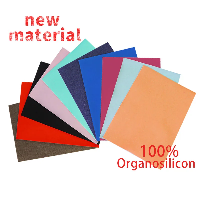 New Material Eco-Friendly High Performance100% Organic Silicone Leather For Replacement Of Traditional Leather