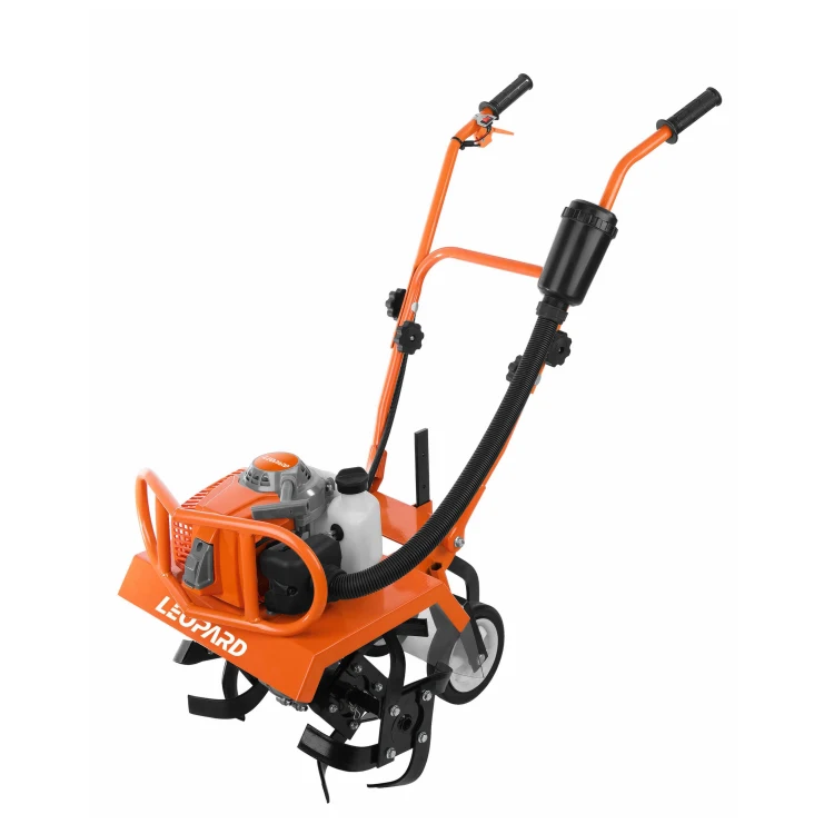 LEOPARD 63cc 250mm hand push Mini Tiller 90mm depth LP630 OEM/ODM multifunction handy tools Low price mini tiller