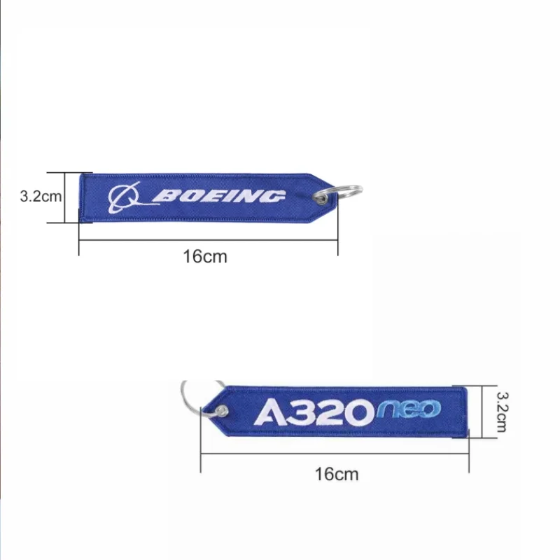 Promotional Embroidery Car Keychain Fabric Key Ring Custom Embroidery Key Chain