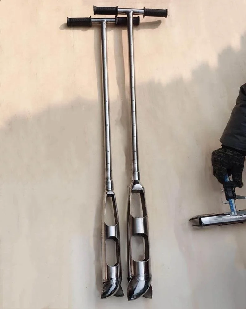 Нержавеющая сталь глинистая почва, земельный шнек сверлы, пробоотборник почвы пробоотборник